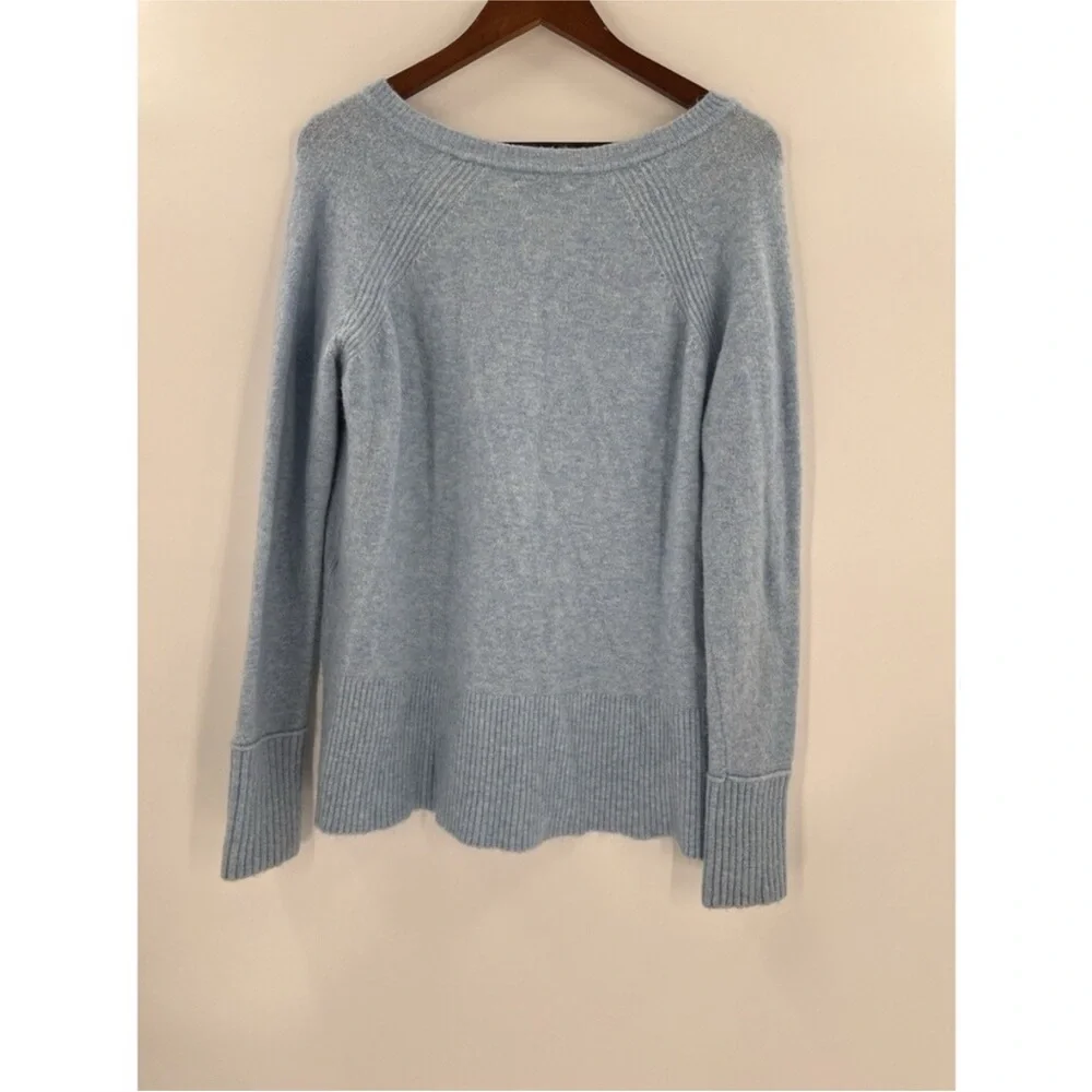 J. Crew Soft Blue Crew Neck Sweater